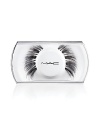 Natural-style length, wispy. Black. M.A.C Lashes are handmade to exact specifications. Each pattern and design is perfectly shaped and arranged to give a striking effect, whether the look is natural or dramatic. Available in a variety of shapes and densities. If properly cared for, lashes can be reshaped or adorned if desired.