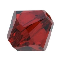 SWAROVSKI ELEMENTS Crystal Xilion Bicone Beads 5328 4mm Siam (50) SWAROVSKI ELEMENTS Crystal Xilion Bicone Beads 5328 4mm Siam (50)