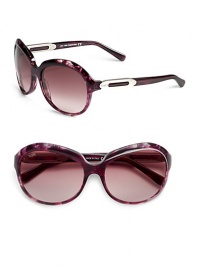 THE LOOKOversized round styleAcetate framesAccented templesUVA and UVB protectionSignature case includedTHE COLORMelange violet with violet gradient lensesORIGINMade in Italy THE LOOKOversized round styleAcetate framesAccented templesUVA and UVB protectionSignature case includedTHE COLORMelange violet with violet gradient lensesORIGINMade in Italy