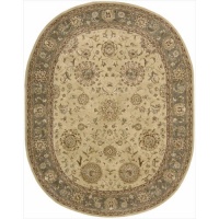Nourison 2000 2258 Oval Rug, Beige, 7.6-Feet by 9.6-Feet Nourison 2000 2258 Oval Rug, Beige, 7.6-Feet by 9.6-Feet
