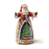 Jim Shore Heartwood Creek from Enesco O Tannenbaum Santa Figurine 9.75 IN Jim Shore Heartwood Creek from Enesco O Tannenbaum Santa Figurine 9.75 IN
