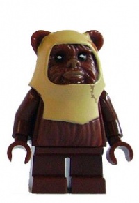Lego Star Wars Ewok Paploo Minifigure Lego Star Wars Ewok Paploo Minifigure