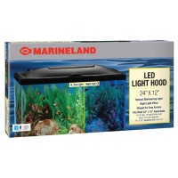 Marineland LED Aquarium Hood 24 by 12 Marineland LED Aquarium Hood 24 by 12