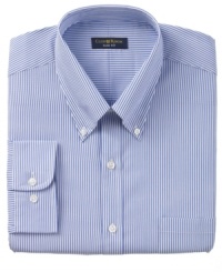 Streamline your life. With its slimmed down shirt in an easy-care fabric, Club Room nixes excess hassle. Streamline your life. With its slimmed down shirt in an easy-care fabric, Club Room nixes excess hassle.