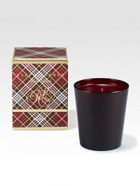 Fragrant notes of red currant, evergreen and juniper lend this handsome candle a cheerful holiday scent.GlassSoy blend wax9.5 oz.Made in USA Fragrant notes of red currant, evergreen and juniper lend this handsome candle a cheerful holiday scent.GlassSoy blend wax9.5 oz.Made in USA