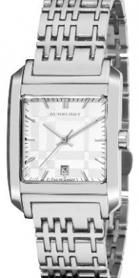 Burberry Women's BU1572 Nova Checked Stainless Steel Bracelet Watch Burberry Women's BU1572 Nova Checked Stainless Steel Bracelet Watch