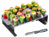 GrillPro 41555 Stainless Steel Pepper roasting Rack for Grill GrillPro 41555 Stainless Steel Pepper roasting Rack for Grill
