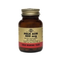 Solgar - Folic Acid, 400 mcg, 250 tablets