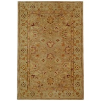 Safavieh AN522B Anatolia Collection 4-Feet by 6-Feet Handmade Hand-Spun Wool Area Rug, Tan and Ivory Safavieh AN522B Anatolia Collection 4-Feet by 6-Feet Handmade Hand-Spun Wool Area Rug, Tan and Ivory
