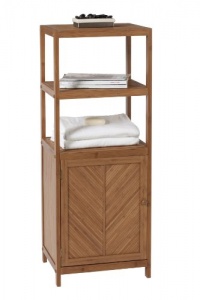 Creative Bath Eco Styles 3-Shelf Tower with Cabinet Creative Bath Eco Styles 3-Shelf Tower with Cabinet