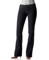 Modern and versatile, this best-selling boot-cut jean from MICHAEL Michael Kors is a must-have for all seasons. Modern and versatile, this best-selling boot-cut jean from MICHAEL Michael Kors is a must-have for all seasons.