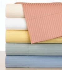 Charter Club Bedding, Classics 400 TC WHITE Tonal Stripe Queen Sheet Set Charter Club Bedding, Classics 400 TC WHITE Tonal Stripe Queen Sheet Set
