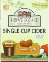 Grove Square Caramel Apple Cider, Sugar Free, 24-Count Single Serve Cup for Keurig K-Cup Brewers