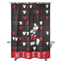 Disney Mickey Classic Cool Shower Curtain Disney Mickey Classic Cool Shower Curtain