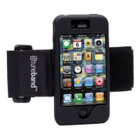 Tuneband for iPhone 4 and iPhone 4S, Grantwood Technology's Armband, Silicone Skin, and Front and Back Screen Protector, Black Tuneband for iPhone 4 and iPhone 4S, Grantwood Technology's Armband, Silicone Skin, and Front and Back Screen Protector, Black