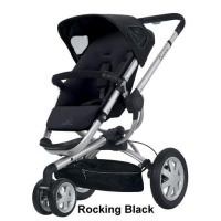 Quinny 2012 Buzz Stroller, Rocking Black Quinny 2012 Buzz Stroller, Rocking Black