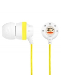 Let your graphic headphones do the talking so you can do all the listening with these Paul Frank earbuds. Powerful speakers, deep bass and a youthful design give these Skullcandy headphones a permanent home in your ears. Lifetime warranty. Model S2INCZ. Let your graphic headphones do the talking so you can do all the listening with these Paul Frank earbuds. Powerful speakers, deep bass and a youthful design give these Skullcandy headphones a permanent home in your ears. Lifetime warranty. Model S2INCZ.