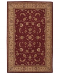 Indulge in the ornate beauty of this traditionally styled rug from Nourison's Heritage Hall collection. Hard twist wool yarns are specially dyed to achieve a vintage patina, resulting in a look that's timelessly elegant. Indulge in the ornate beauty of this traditionally styled rug from Nourison's Heritage Hall collection. Hard twist wool yarns are specially dyed to achieve a vintage patina, resulting in a look that's timelessly elegant.