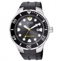 Citizen Men's BN0070-09E Eco-Drive Professional Diver Black Rubber Strap Watch Citizen Men's BN0070-09E Eco-Drive Professional Diver Black Rubber Strap Watch