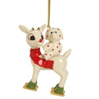 Lenox Rudolph's Merry Misfit Ornament Lenox Rudolph's Merry Misfit Ornament
