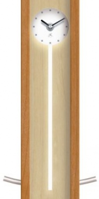 Infinity Instruments Illusion Natural Wood Wall/Table Pendulum Clock Infinity Instruments Illusion Natural Wood Wall/Table Pendulum Clock