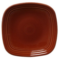 Fiesta 9-1/8-Inch Square Luncheon Plate, Paprika Fiesta 9-1/8-Inch Square Luncheon Plate, Paprika