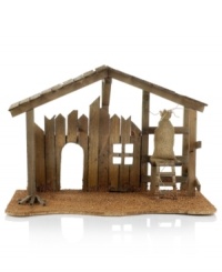 A beautiful stable perfects your annual nativity scene, featuring natural materials to complement Lladro's Jesus, Mary and Joseph figurines. A beautiful stable perfects your annual nativity scene, featuring natural materials to complement Lladro's Jesus, Mary and Joseph figurines.