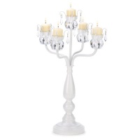 Gifts & Decor Bejeweled Standing Candelabra Candle Holder Gifts & Decor Bejeweled Standing Candelabra Candle Holder