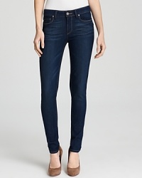Update your denim repertoire with these Paige Denim jeans, articulated in a super-skinny silhouette with fading at the front. Update your denim repertoire with these Paige Denim jeans, articulated in a super-skinny silhouette with fading at the front.