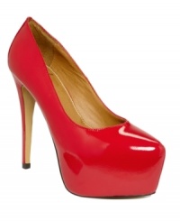 Platform pumps have evolved into a stylish staple, but Kelsi Dagger's Gracie version gives them an even more glamorous edge. Available in suede or patent leather in a variety of colors, we love their sleek pointed-toe profile and high covered heel. (Clearance) Platform pumps have evolved into a stylish staple, but Kelsi Dagger's Gracie version gives them an even more glamorous edge. Available in suede or patent leather in a variety of colors, we love their sleek pointed-toe profile and high covered heel. (Clearance)