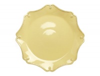 Juliska Berry & Thread Scalloped Charger, Butter Yellow Juliska Berry & Thread Scalloped Charger, Butter Yellow
