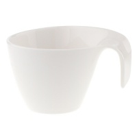 Flow is a true test of technology, and Villeroy & Boch proves yet again that it is masterful at it. Perhaps the most challenging of this collection is the conjoined Two-in-One dinner-salad conceptthe two sensual shapesseamlessly flowing together as a single unit. Its a bold concept and an option among the series, which also offers dinner and salad separately. Flat plates resemble the shape of a droplet; bowls also are organically inspired; cups have a distinctive personality with handles that flow from the rim intothe formation of a grip. Flow is a true test of technology, and Villeroy & Boch proves yet again that it is masterful at it. Perhaps the most challenging of this collection is the conjoined Two-in-One dinner-salad conceptthe two sensual shapesseamlessly flowing together as a single unit. Its a bold concept and an option among the series, which also offers dinner and salad separately. Flat plates resemble the shape of a droplet; bowls also are organically inspired; cups have a distinctive personality with handles that flow from the rim intothe formation of a grip.