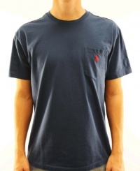 Polo Ralph Lauren Men's Pocket T-Shirt-Navy Polo Ralph Lauren Men's Pocket T-Shirt-Navy