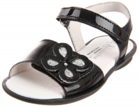 Naturino 4459 Backstrap Sandal (Toddler/Little Kid),Nero/Argento,25 EU (8 M US Toddler)