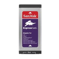 Sandisk SDAD109A11 Digital Media Memory Card to Express Slot Adapter Sandisk SDAD109A11 Digital Media Memory Card to Express Slot Adapter