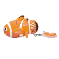 EMTEC M317 Animal Series 4 GB USB 2.0 Flash Drive (Clownfish) EMTEC M317 Animal Series 4 GB USB 2.0 Flash Drive (Clownfish)