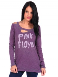 Chaser Womens Pink Floyd Triblend Deconstructed Tee - Gem - Small Chaser Womens Pink Floyd Triblend Deconstructed Tee - Gem - Small