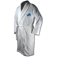 NFL Detroit Lions Cotton Robe (Blue, One Size) NFL Detroit Lions Cotton Robe (Blue, One Size)