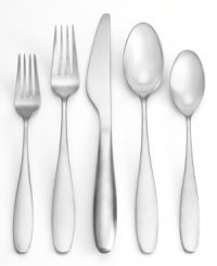 A flatware set with smooth curves that complements any table setting, the Truth is a simply stylish and wonderfully versatile design for casual dining. Set includes service for four. A flatware set with smooth curves that complements any table setting, the Truth is a simply stylish and wonderfully versatile design for casual dining. Set includes service for four.
