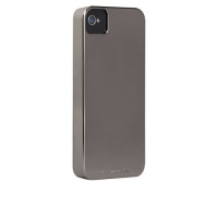 Case Mate Barely There Slim Case in Metallic Silver for iPhone 4 / 4S Case Mate Barely There Slim Case in Metallic Silver for iPhone 4 / 4S