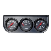 Sunpro CP8218 Triple Gauge Kit - Black Dial Sunpro CP8218 Triple Gauge Kit - Black Dial