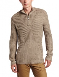 Calvin Klein Sportswear Men's Long Sleeve 1/4 Zip Mock Neck Sweater Calvin Klein Sportswear Men's Long Sleeve 1/4 Zip Mock Neck Sweater