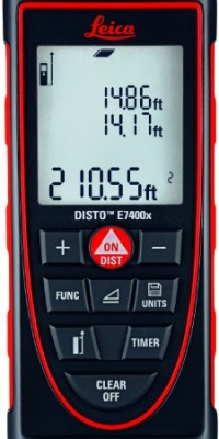 Leica Geosystems DISTO E7400x Laser Distance Meter, Red/Black Leica Geosystems DISTO E7400x Laser Distance Meter, Red/Black