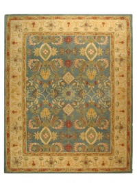 Safavieh Anatolia Collection Handmade Rug, Light Blue/Ivory, 5' x 8' Safavieh Anatolia Collection Handmade Rug, Light Blue/Ivory, 5' x 8'