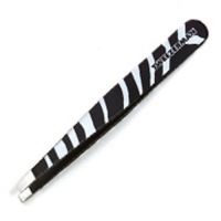 Tweezerman Slant Tweezer, Zebra Print Tweezerman Slant Tweezer, Zebra Print