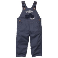 OshKosh Bgosh, Baby Boys Classic Overalls with Fun Embroidered Motorcycle, Blue, Size: 6 months OshKosh Bgosh, Baby Boys Classic Overalls with Fun Embroidered Motorcycle, Blue, Size: 6 months