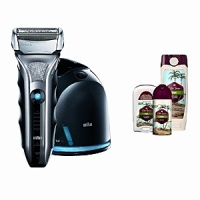 Just in time for the holidays, Braun introduces its holiday pack. A grooming all-in-one it pairs Braun's contour-hugging 590CC shaver with Old Spice Fresh Collections Fiji Body Wash (16 oz), Invisible Solid (2.6 oz) and Body Spray (4 oz). Just in time for the holidays, Braun introduces its holiday pack. A grooming all-in-one it pairs Braun's contour-hugging 590CC shaver with Old Spice Fresh Collections Fiji Body Wash (16 oz), Invisible Solid (2.6 oz) and Body Spray (4 oz).