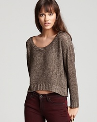 This scoop-worthy Kain Label sweater features a chic, cropped profile with a chic asymmetric hem. It's the one to pop over jeans and cords this fall. This scoop-worthy Kain Label sweater features a chic, cropped profile with a chic asymmetric hem. It's the one to pop over jeans and cords this fall.