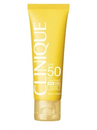 Innovative SolarSmart™ technology stabilizes high-level protection against the aging and burning effects of UVA and UVB rays. Triggers a repair that helps prevent signs of aging. With solar-activated antioxidants that help prevent visible damage. Gentle enough for sensitive skins. Dermatologist tested. 1.7 oz. Innovative SolarSmart™ technology stabilizes high-level protection against the aging and burning effects of UVA and UVB rays. Triggers a repair that helps prevent signs of aging. With solar-activated antioxidants that help prevent visible damage. Gentle enough for sensitive skins. Dermatologist tested. 1.7 oz.