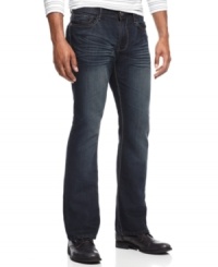 Lose a few inches on your fave pair of blues. These dark jeans from Ring of Fire slim you down in style. Lose a few inches on your fave pair of blues. These dark jeans from Ring of Fire slim you down in style.